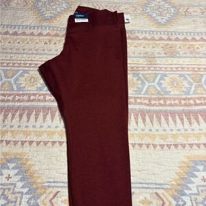 Old Navy maroon Leggings
